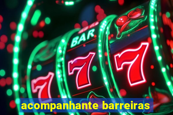 acompanhante barreiras